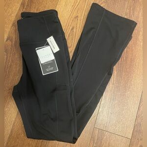 nwt LAUNDRY by SHELLI SEGAL Black FLEECE LINED Leggings Women’s sz M nwt